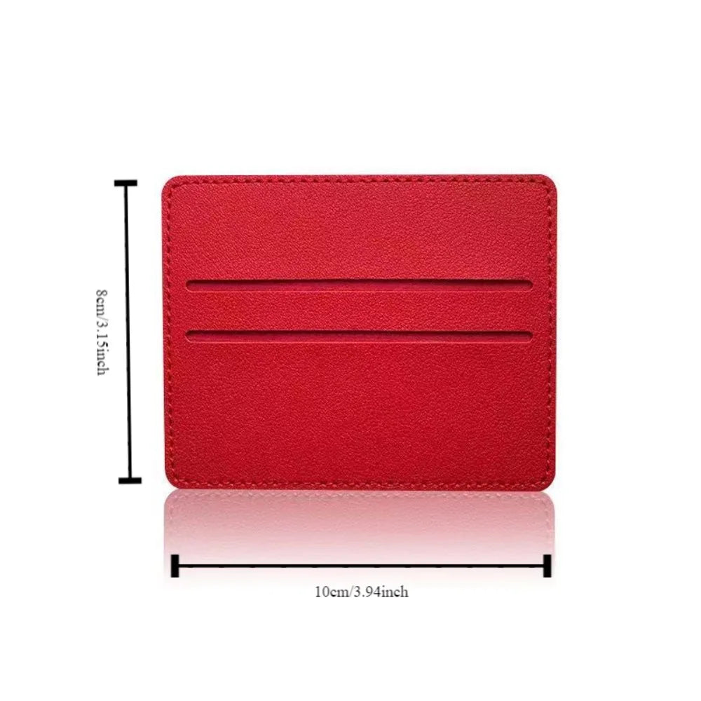 PU Leather Wallet Unisex Large Capacity Card Slots Folding Money