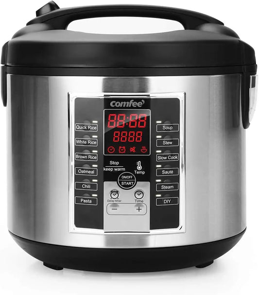 Iosn All-In-One 12-Program Multi Cooker Rice Slow Steamer Pot