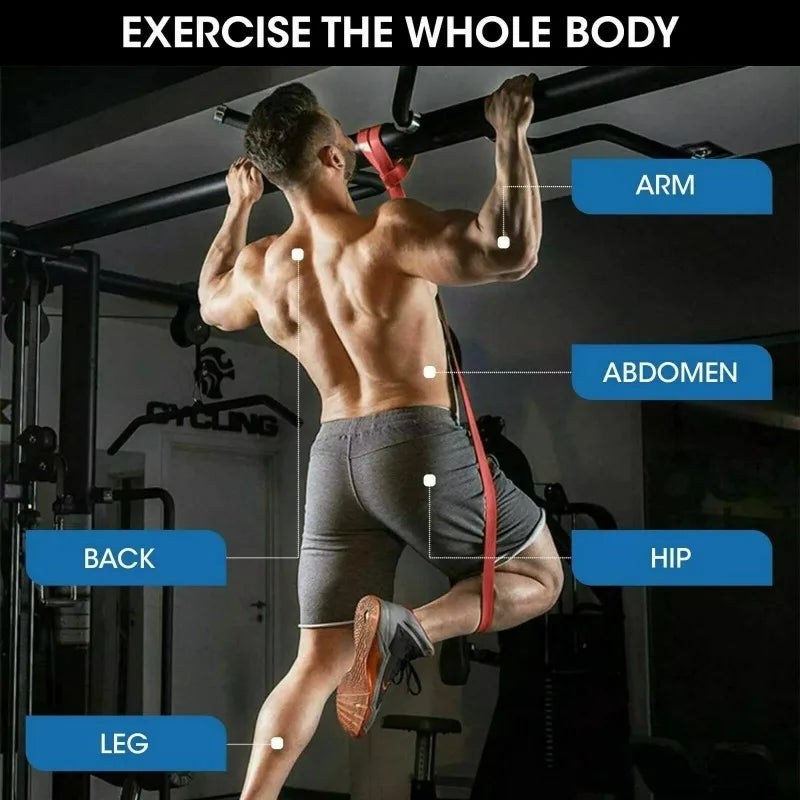 XMSJ Resistance Bands Set For Home Workout And Pull Up