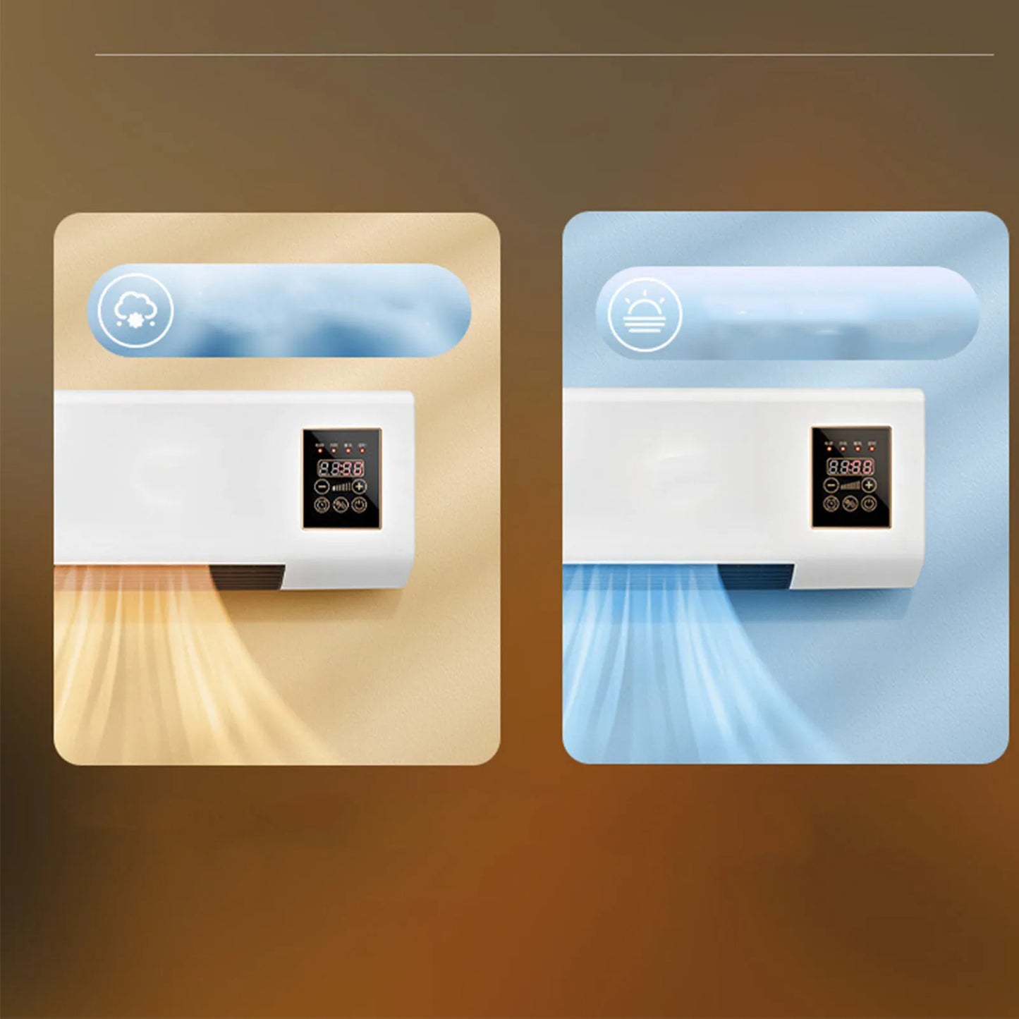 Aramox 1800W Wall Mounted Dual Use Air Conditioner