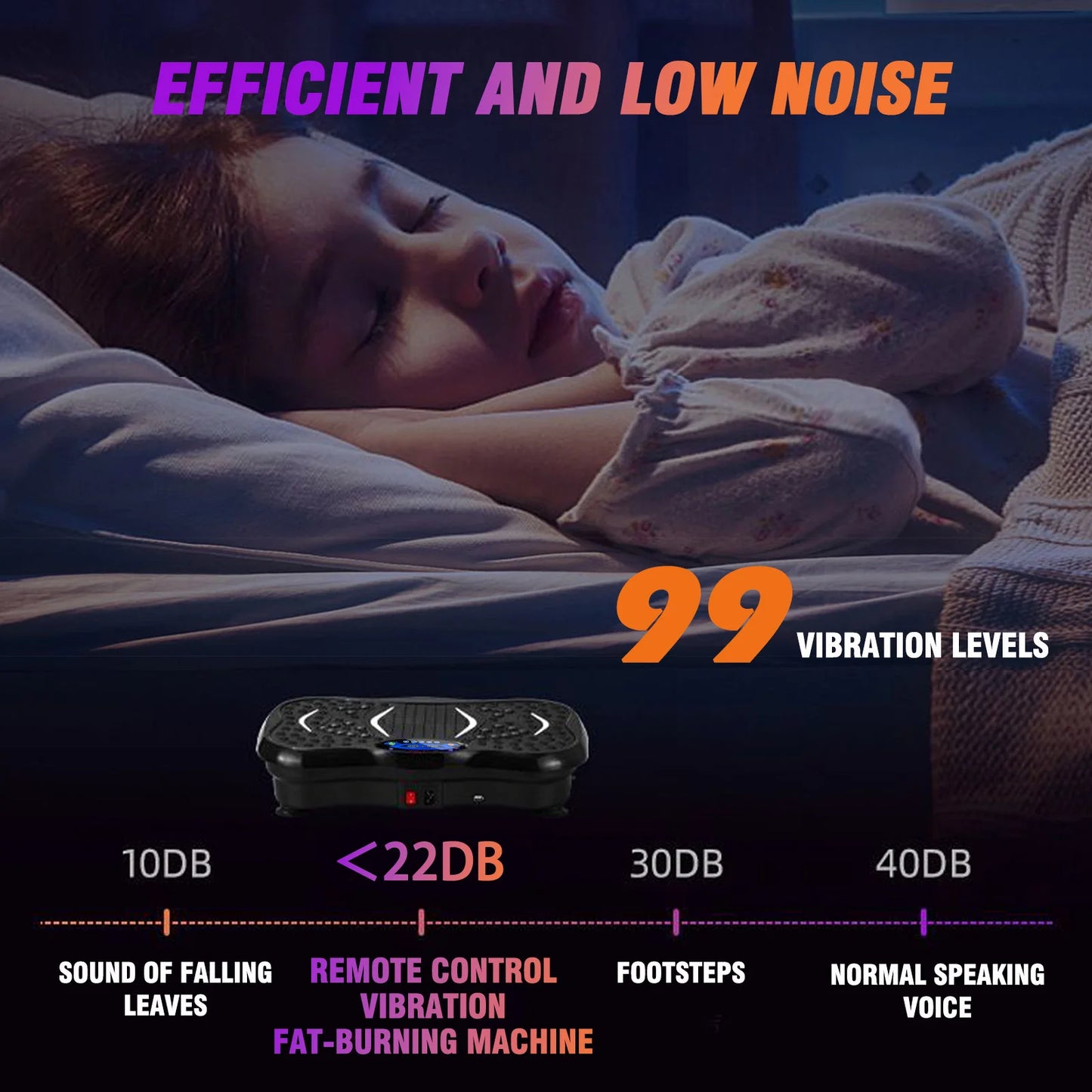 Vibration Plate Exercise Machine Full Body Workout Fat Loss