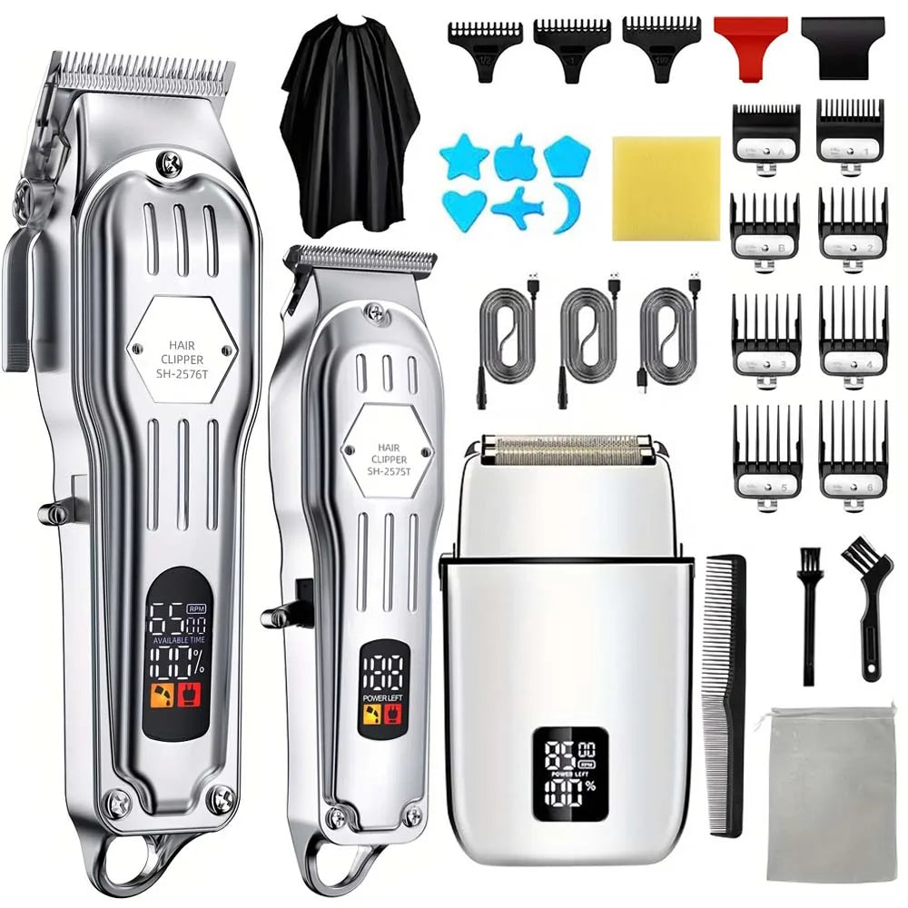 SHUYU Professional Hair Clippers Kit For Men