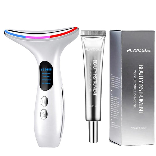 YOSOO Handheld Face Massager 4-In-1 Facial and Neck Beauty Device