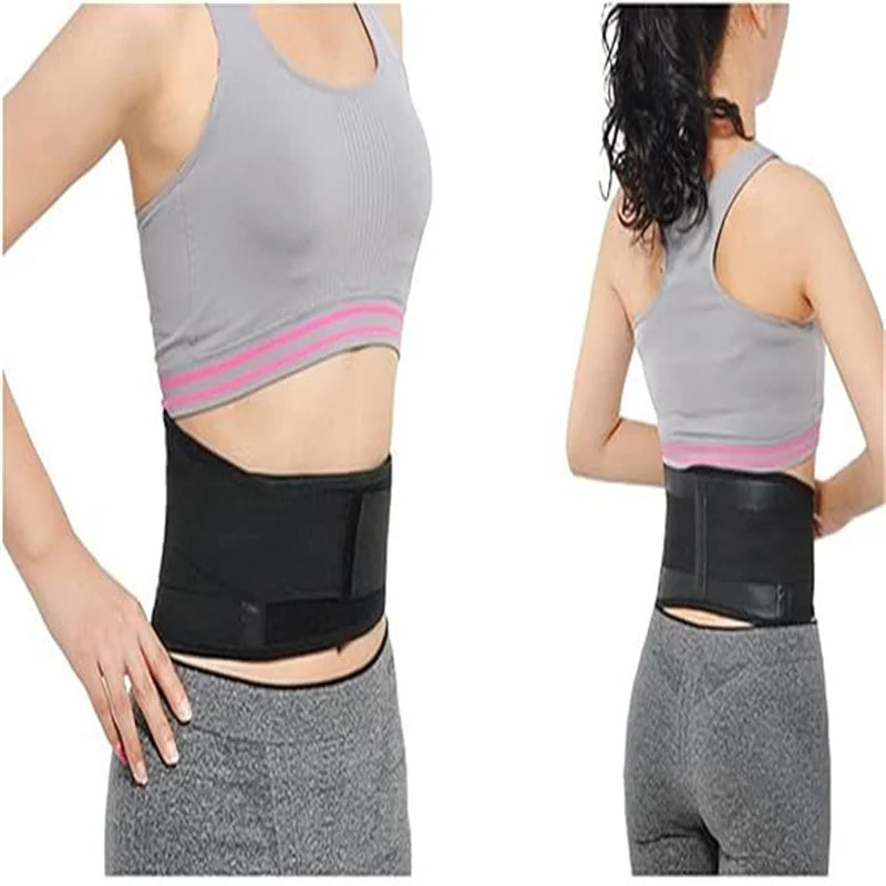 Self Heating Waist Belt Lumbar Support And Massage Band