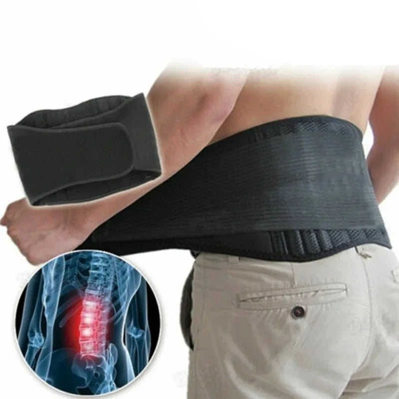 Self Heating Waist Belt Lumbar Support And Massage Band