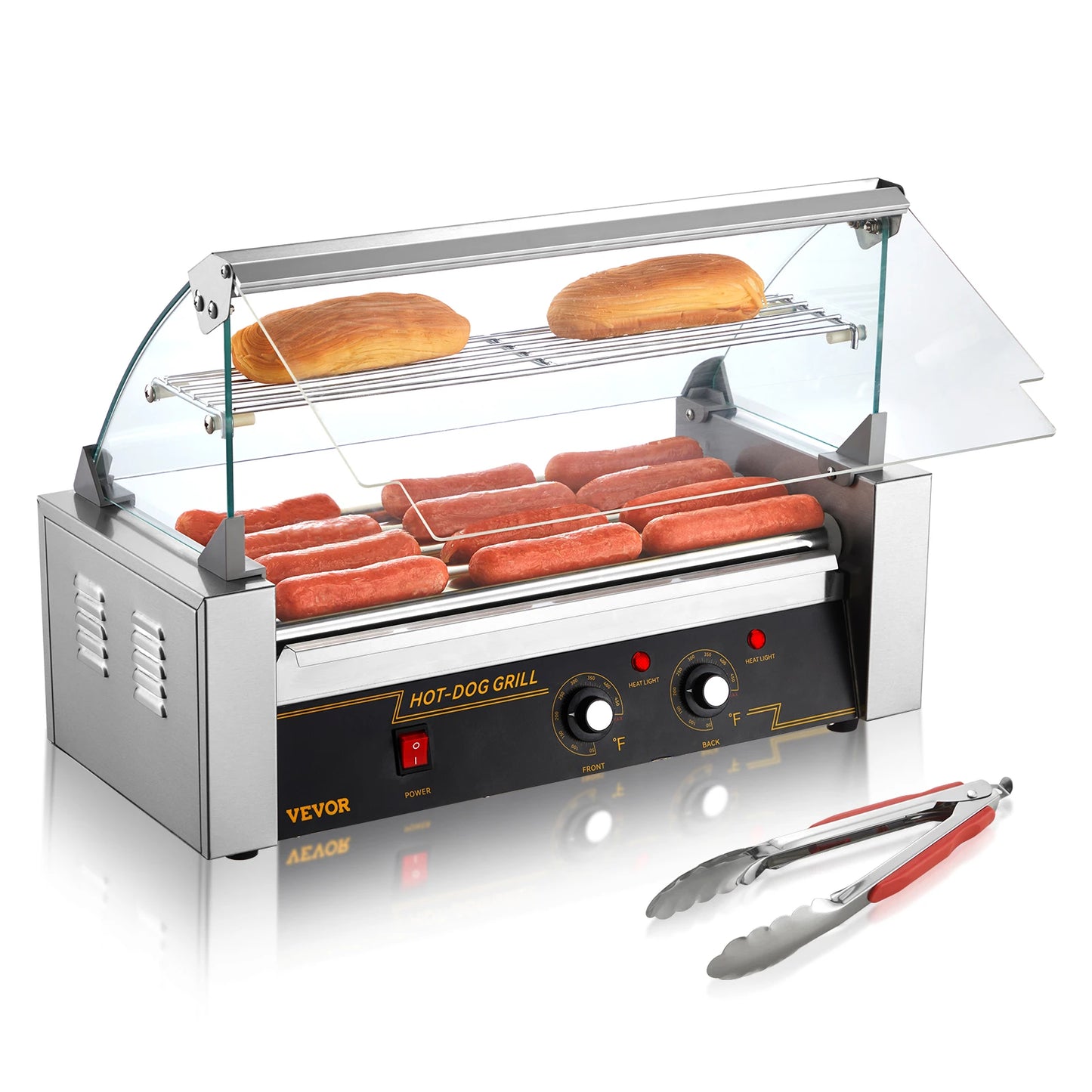 SucceBuy Hot Dog Roller Sausage Maker 5 7 11 Rods Pro