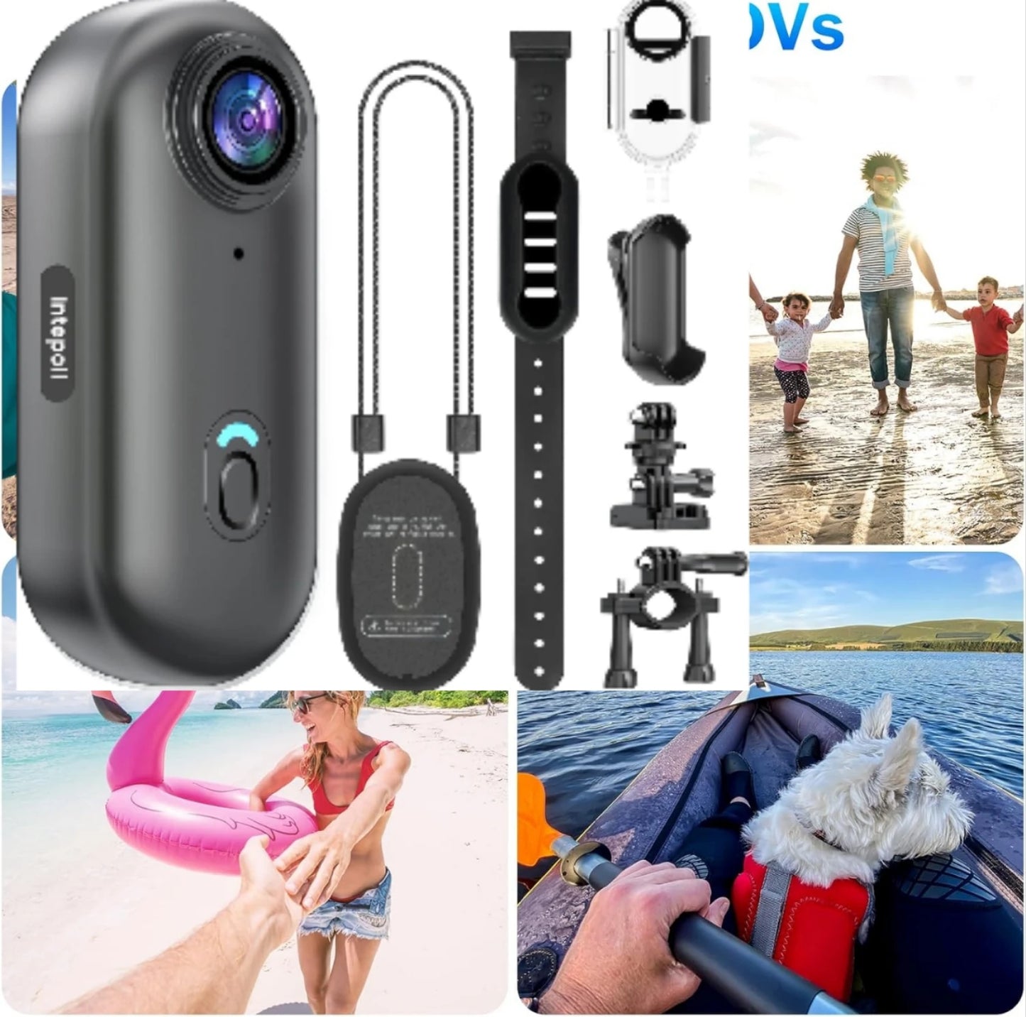 4K 128GB Waterproof Mini Magnetic POV Action Sport Camera
