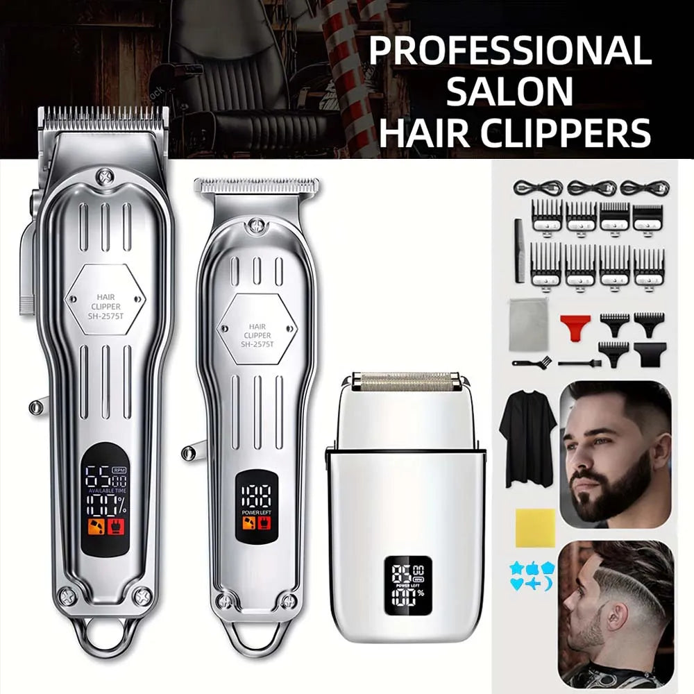 SHUYU Professional Hair Clippers Kit For Men