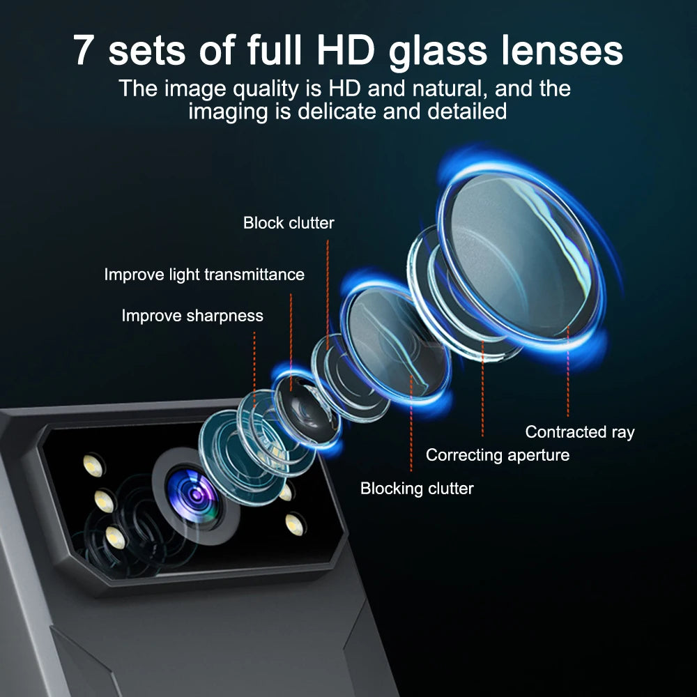 Built In 4K Body Worn Camera Mini Law Enforcement Recorder