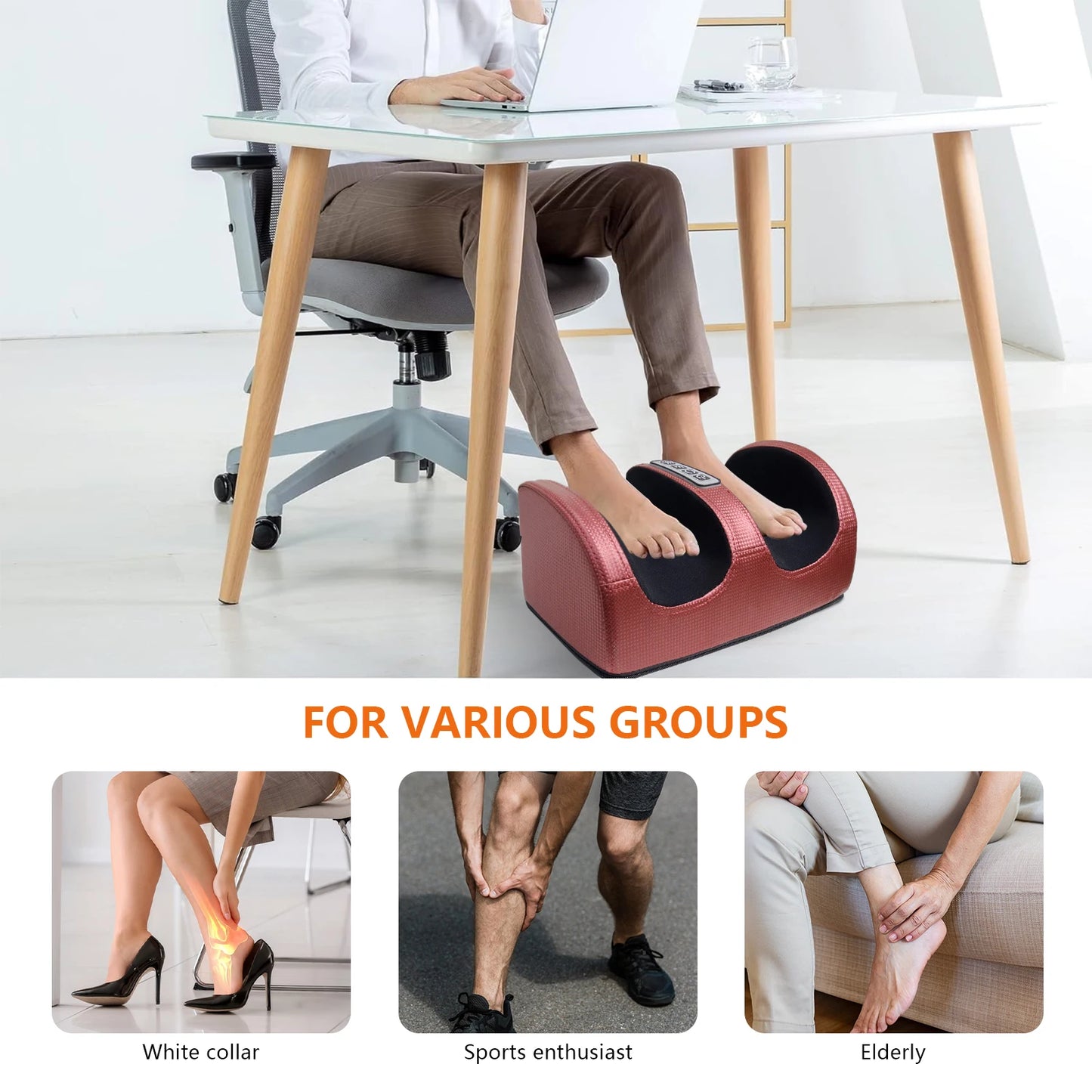 Hign-concerned Foot Massage Machine Kneading Leg Massager