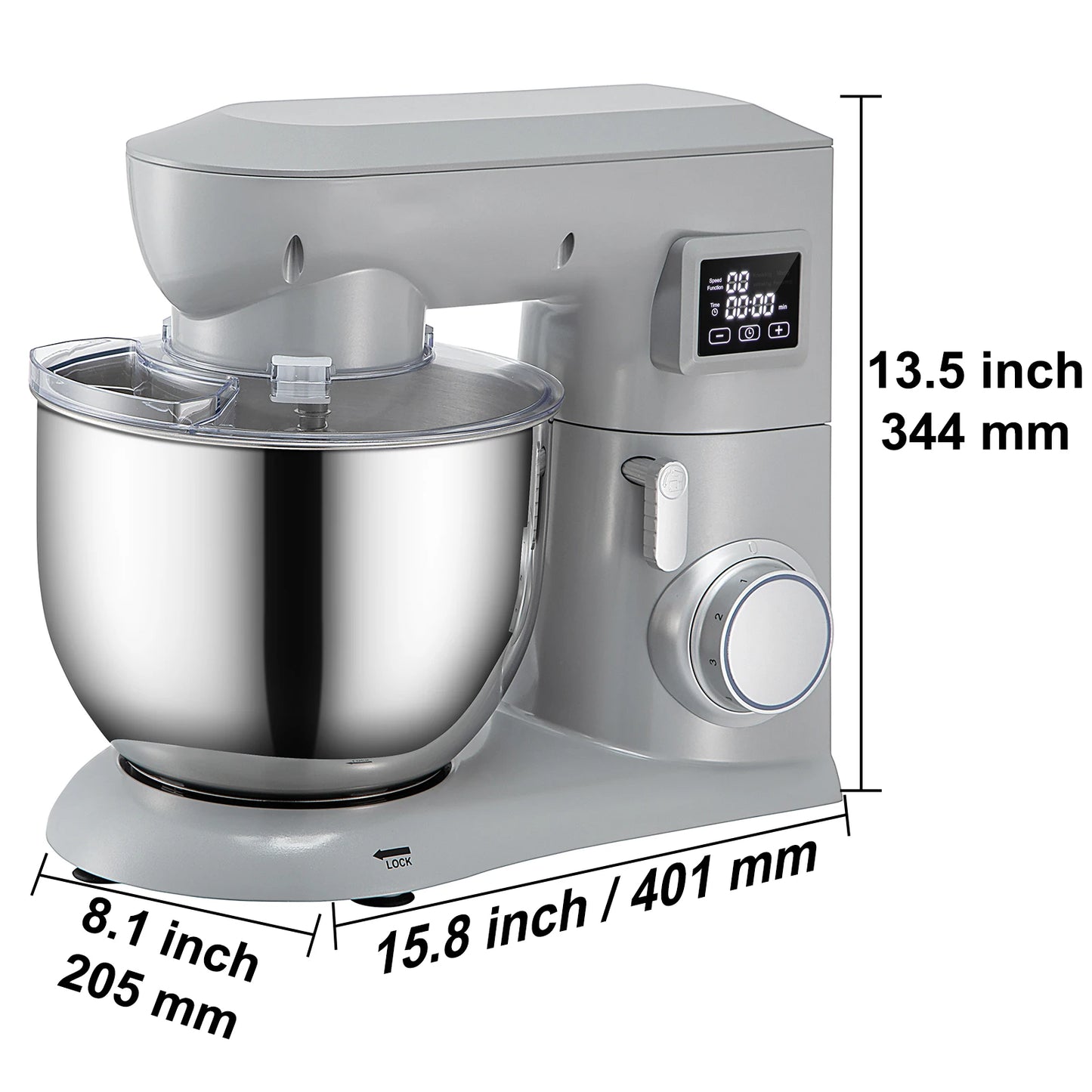 VEVOR 5 in 1 Stand Mixer Multifunctional Electric Mixer