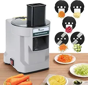 DAFIFY 5 In 1 Electric Vegetable Chopper Commercial Food Processor