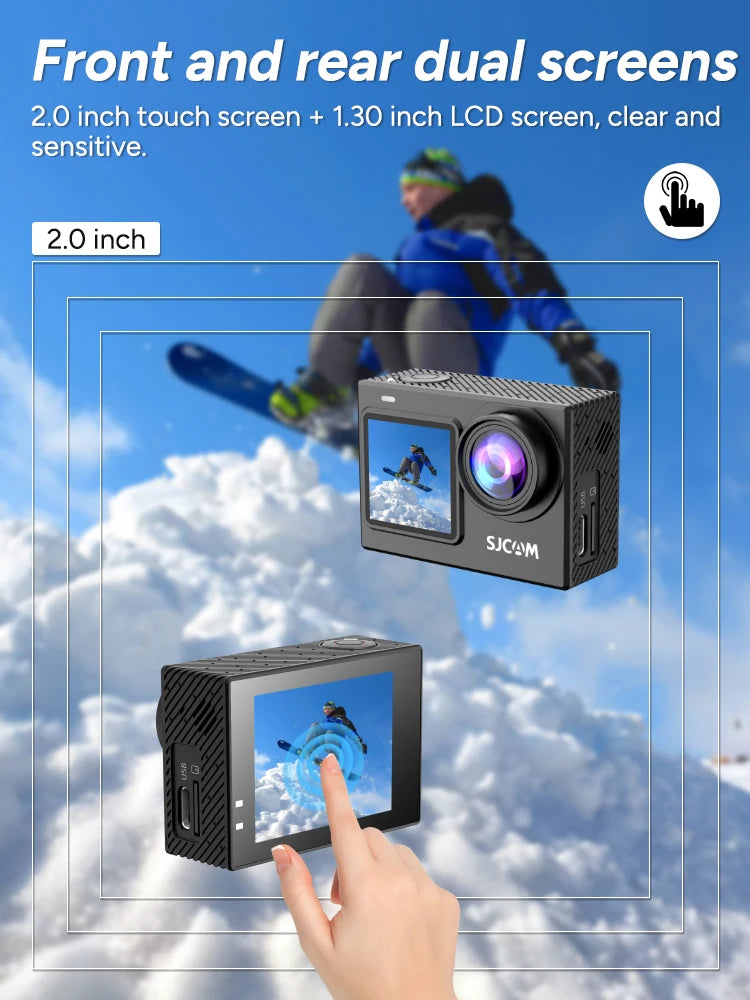 SJCAM SJ6 Pro 4K Action Camera With Dual Screen
