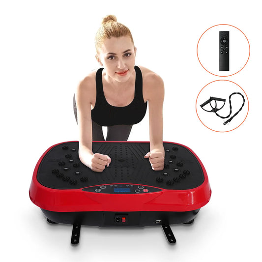 H Vibration Plate Exercise Machine Home Fat Burning Shaping