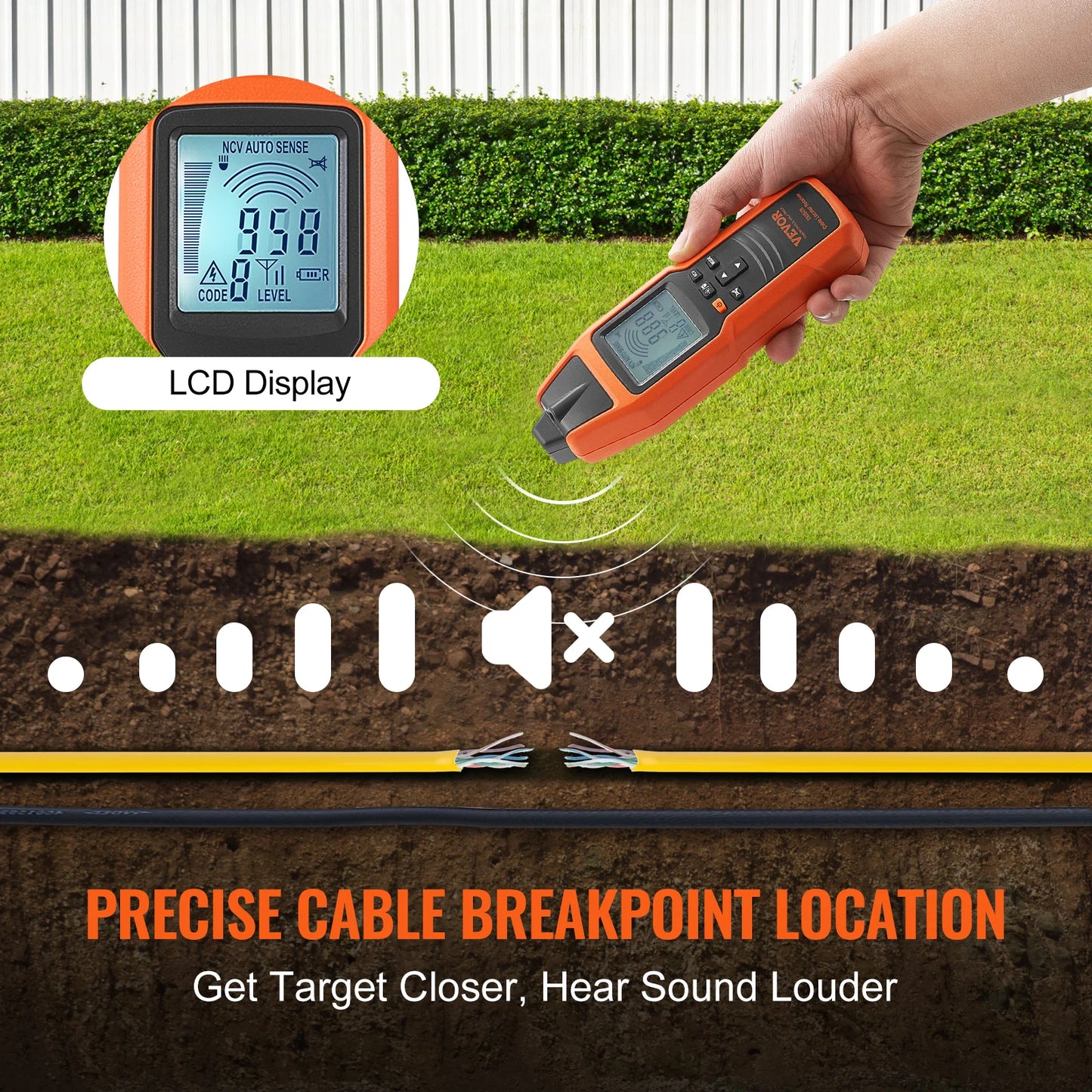 SucceBuy Subterranean Wire Tracker Detection Locator