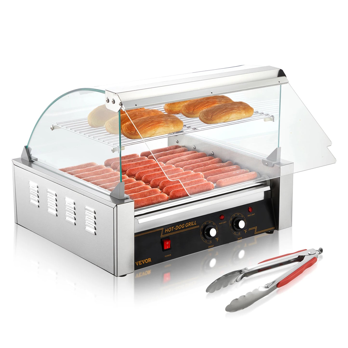 SucceBuy Hot Dog Roller Sausage Maker 5 7 11 Rods Pro