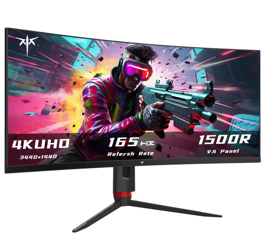 KTC Ultrawide Curved Gaming Monitor Freesync And G Sync Compatible