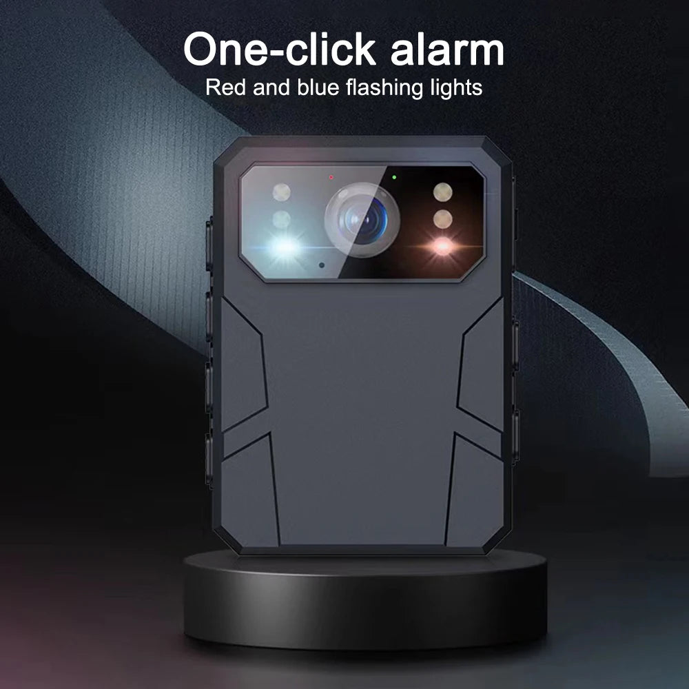 Built In 4K Body Worn Camera Mini Law Enforcement Recorder