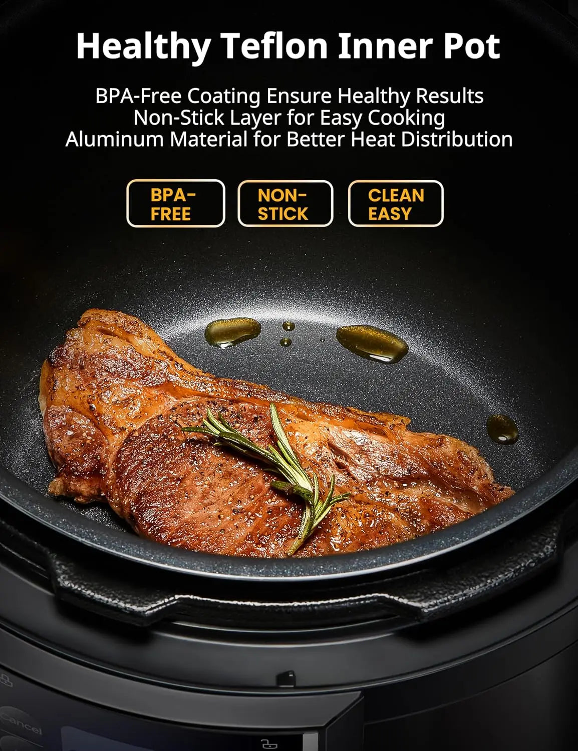 Iosn 9 in 1 Electric Pressure Cooker Multi Cooker Pro