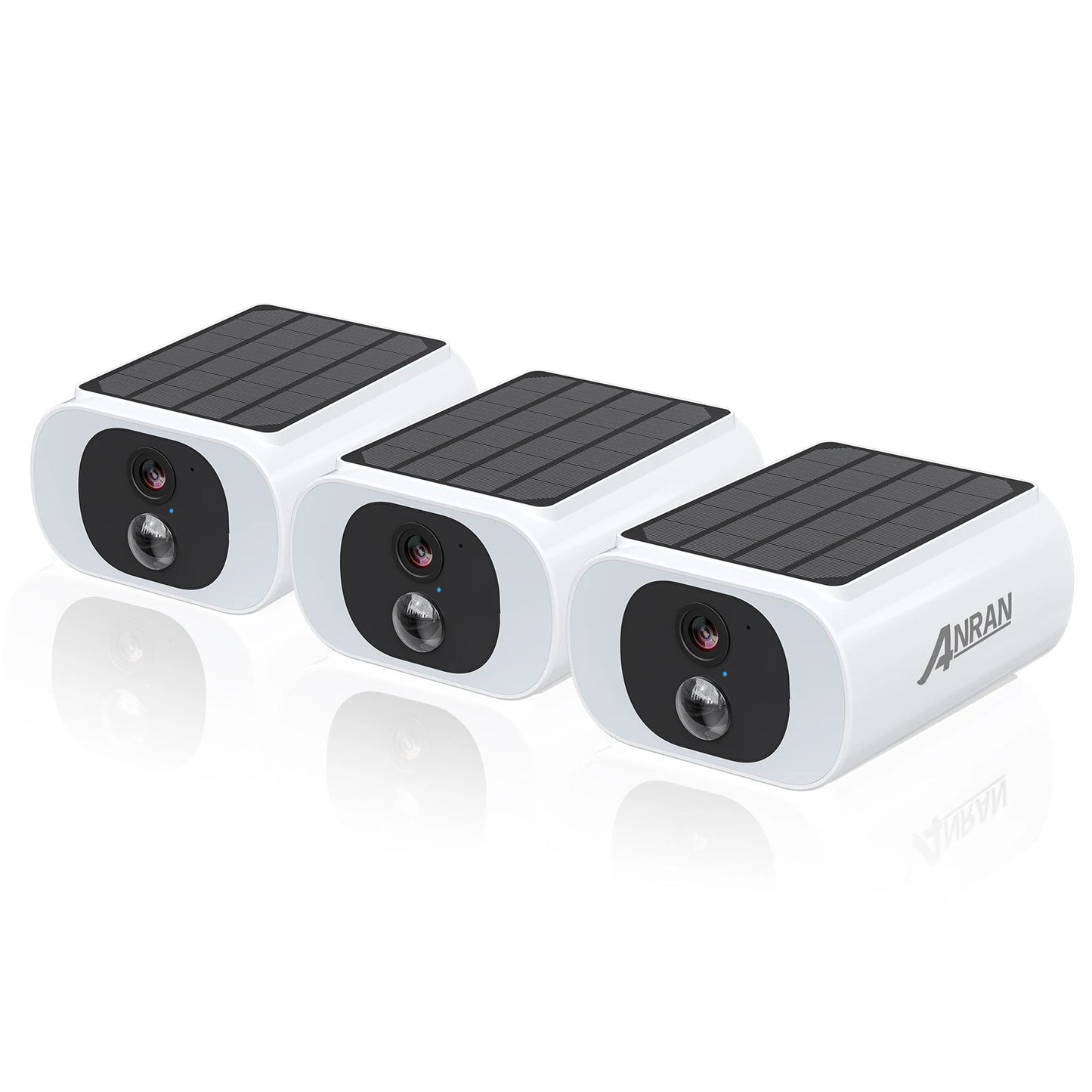 ANRAN Outdoor Wireless Security Camera 3MP Solar Floodlight