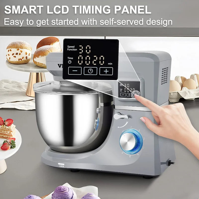 VEVOR Stand Mixer Multifunctional Electric With LCD Display
