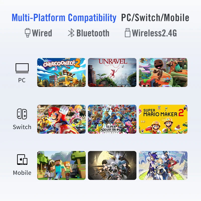 Flydigi Dune Fox Wireless Gaming Controller Trigger Smart Handle Support PC/Switch/Mobile Game Handle joystick Gamepad