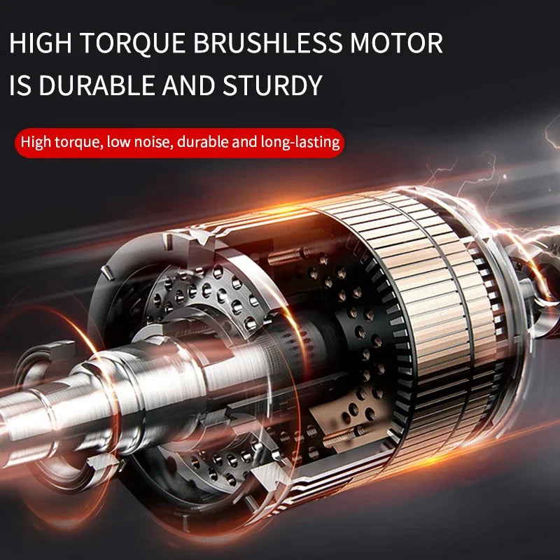 HKELFA MT520 21V Brushless Cordless Impact Wrench 588Nm