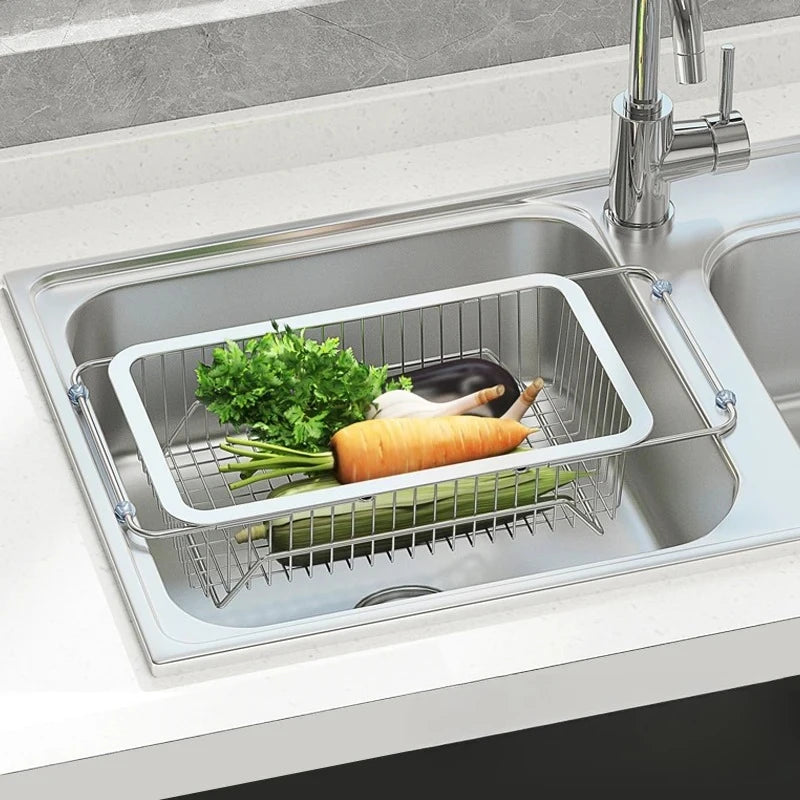 Over Sink Dish Drying Rack Stainless Steel 304 Drainer