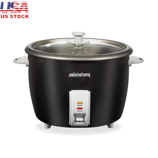 XMSJ 2 In 1 Rice Cooker Steamer One Touch Control Easy