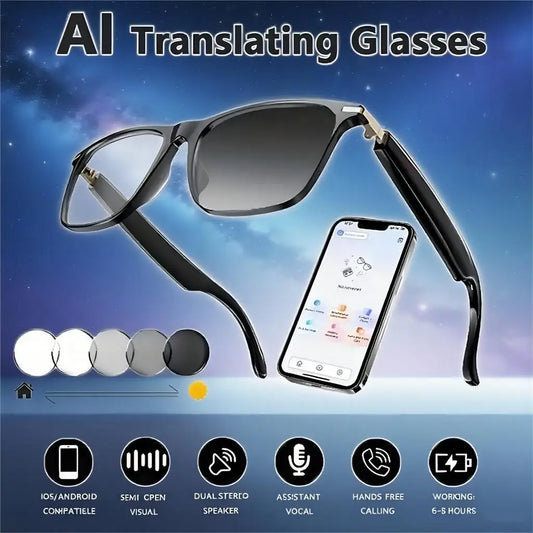 Giinova AI Smart Translation Glasses With RealTime View