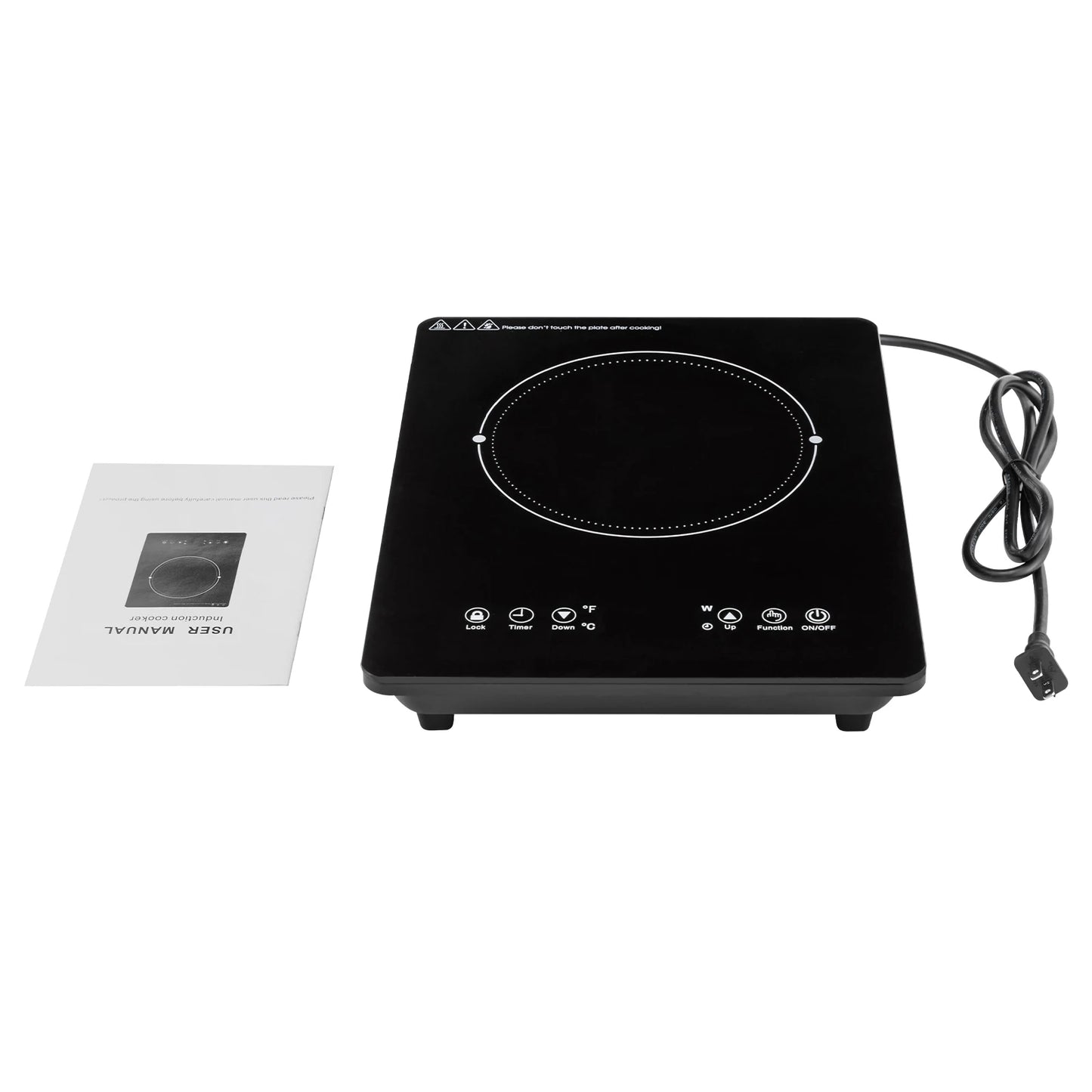 Sweetmile 1800W Induction Cooktop Low Noise Hot Plate Slim