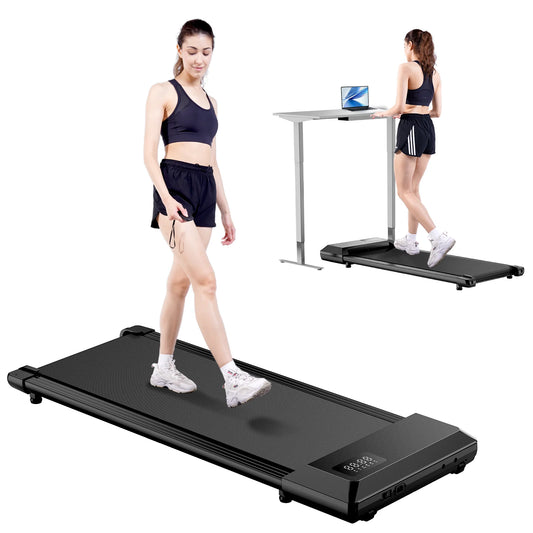 Driving Walking Pad Mini Treadmill For Home Office LCD