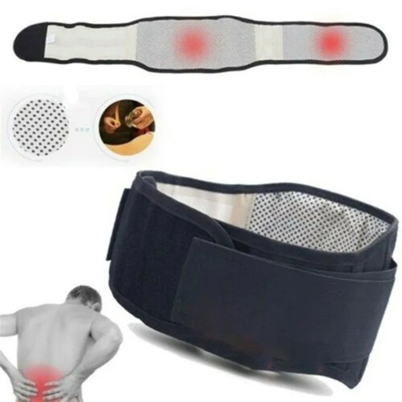 Self Heating Waist Belt Lumbar Support And Massage Band